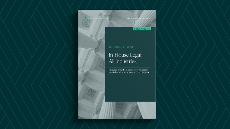 Larson Maddox UK Compensation Guide In House Legal All Industries Website Visual