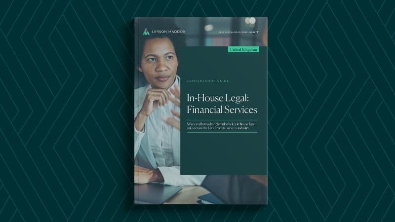 Larson Maddox UK Compensation Guide In House Legal Financial Services Website Visual