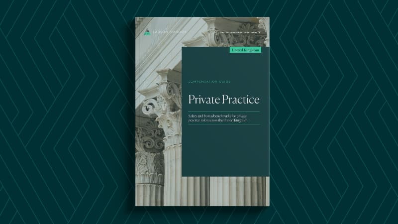 Larson Maddox UK Compensation Guide Private Practice Website Visual