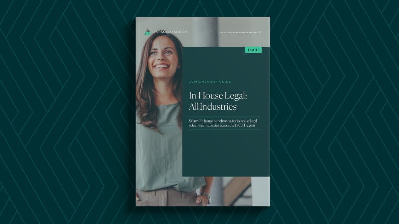Larson Maddox DACH In House Legal All Industry Compensation Guide